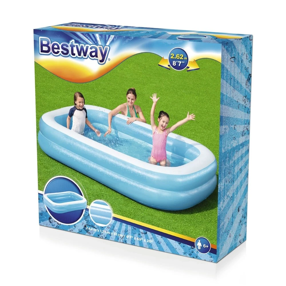 Bestway Familiebad Rechthoek 262 6 Bestway Familiebad Rechthoek 262 - Afbeelding 4