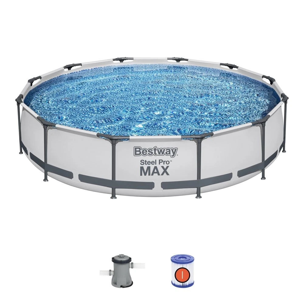Bestway Zwembad Steel Pro Max Set Rond 366 4 Bestway Zwembad Steel Pro Max Set Rond 366 - Afbeelding 2