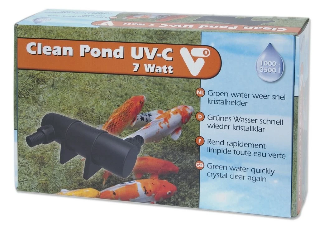 Clean Pond UV-C 7 Watt 3 Clean Pond UV-C 7 Watt