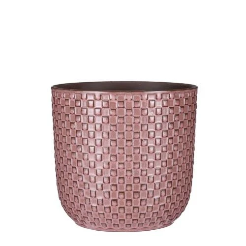 Daan Pot Rond L.roze - H20,5xd21,5cm 3 Daan Pot Rond L.roze - H20,5xd21,5cm