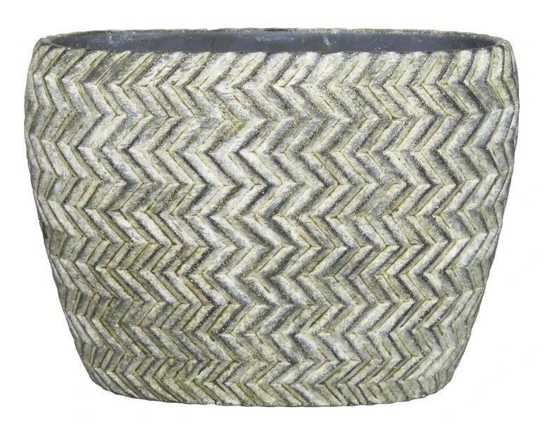 Floran Ovaal Chicago D27x13 H20cm Ind.zwart 3 Floran Ovaal Chicago D27x13 H20cm Ind.zwart