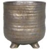 Floran Pot Op Voet Togo D16 H17cm Brons Es/15 -Coppelmans Verkoop floran pot op voet togo d16 h17cm brons es 15 577x600 627e57758db20 l