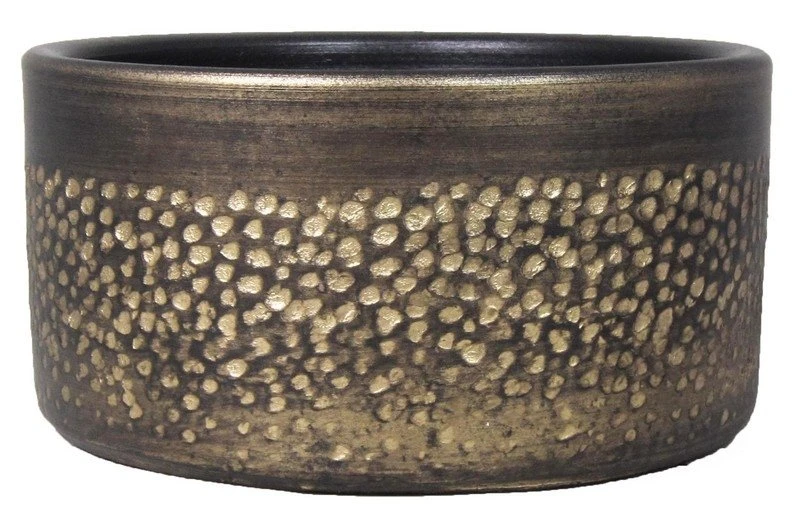 Floran Schaal Emma D24 H12.5cm Goud 3 Floran Schaal Emma D24 H12.5cm Goud