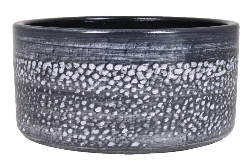 Floran Schaal Emma D29 H14cm Lood 3 Floran Schaal Emma D29 H14cm Lood