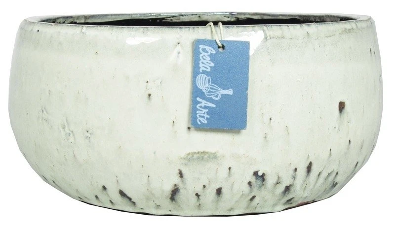 Floran Schaal Jemen D28 H13.5cm Wit 3xes/12 3 Floran Schaal Jemen D28 H13.5cm Wit 3xes/12