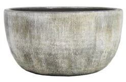 Floran Schaal Kiran D27 H14cm Creme Groen