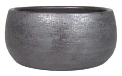 Floran Schaal Mira D29 H14cm Industrieel Zwart