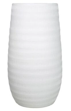 Floran Vaas Lena D22 H40cm Wit Mat