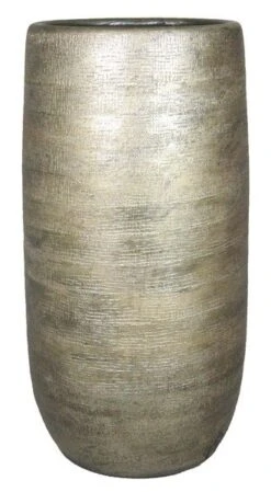 Floran Vaas Mira D26 H50cm Industrieel Goud