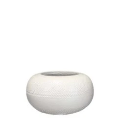 Gabriel Schaal Wit - H13xd23cm