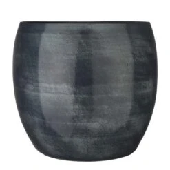 Lester Pot Rond D. Blauw - H35xd38cm