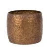 Pot Metaal Antique Copper (Incl. Liner) - Ø 21,5 X H 17 Cm