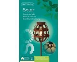 Lumineo Solar Steker Rustiek Bruin 7 Lumineo Solar Steker Rustiek Bruin -Coppelmans Verkoop product 1181x944 625811d700209 l