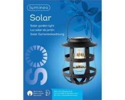 Lumineo Solar Lantaarn Zwart - Ø 19 Cm 7 Lumineo Solar Lantaarn Zwart - Ø 19 Cm -Coppelmans Verkoop product 1181x944 625811f8ebff8 l