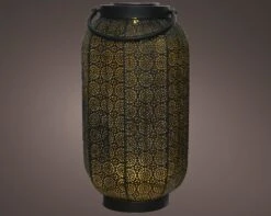 Lumineo Solar Lantaarn Zwart/goud - Ø 20 Cm -Coppelmans Verkoop product 1181x944 62581209d684b l