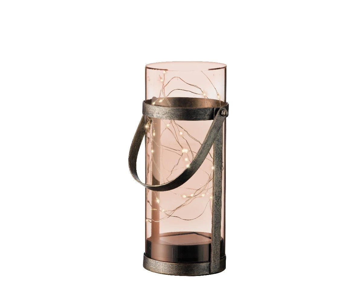 Lumineo Solar Lantaarn Acryl 30 Lamps - Ø 10 Cm 3 Lumineo Solar Lantaarn Acryl 30 Lamps - Ø 10 Cm