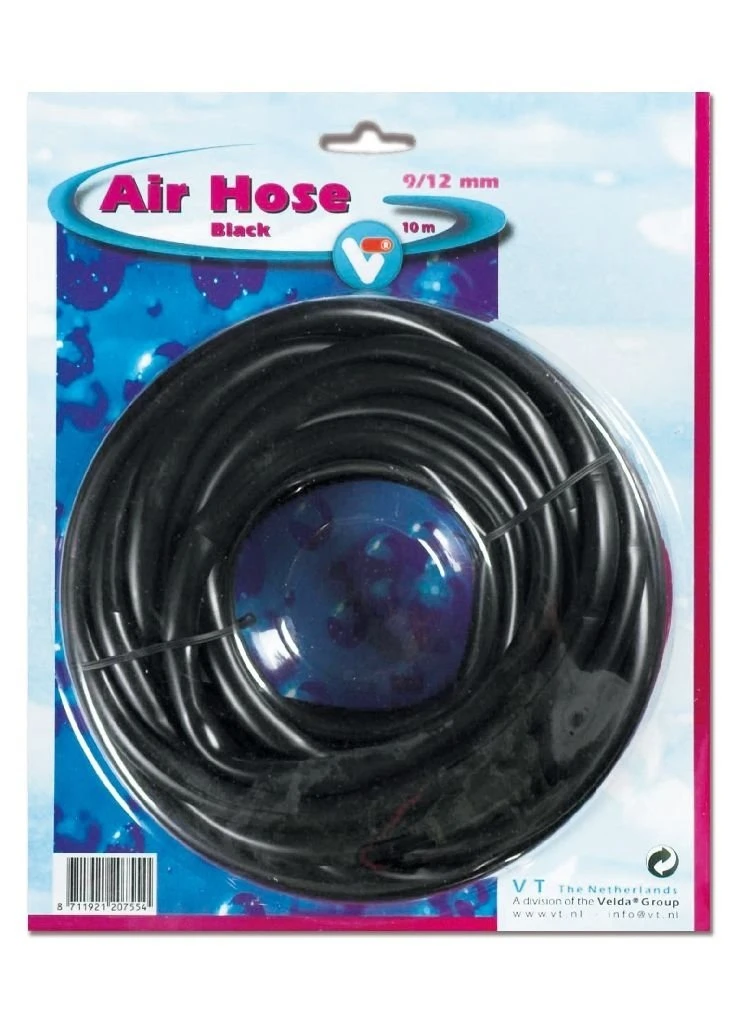 VT Air Hose Black 9/12 Mm 10 M 3 VT Air Hose Black 9/12 Mm 10 M