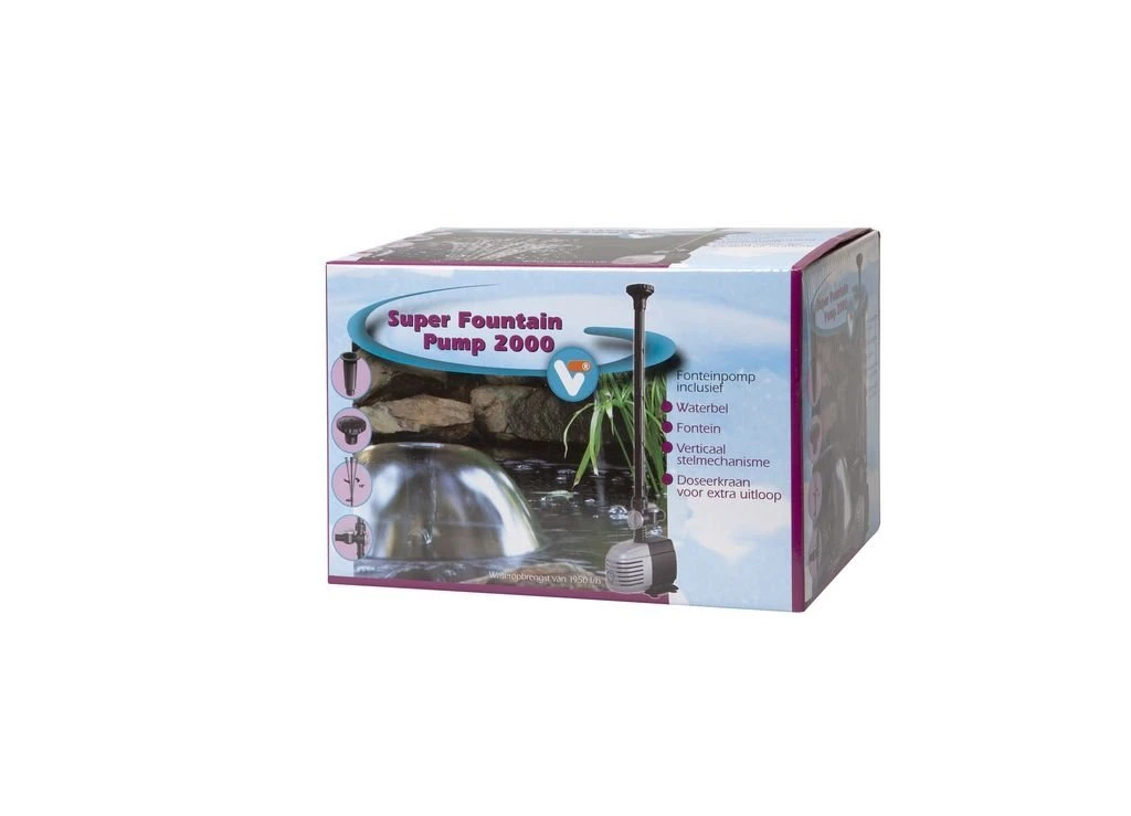 VT Super Fountain Pump 2000 3 VT Super Fountain Pump 2000