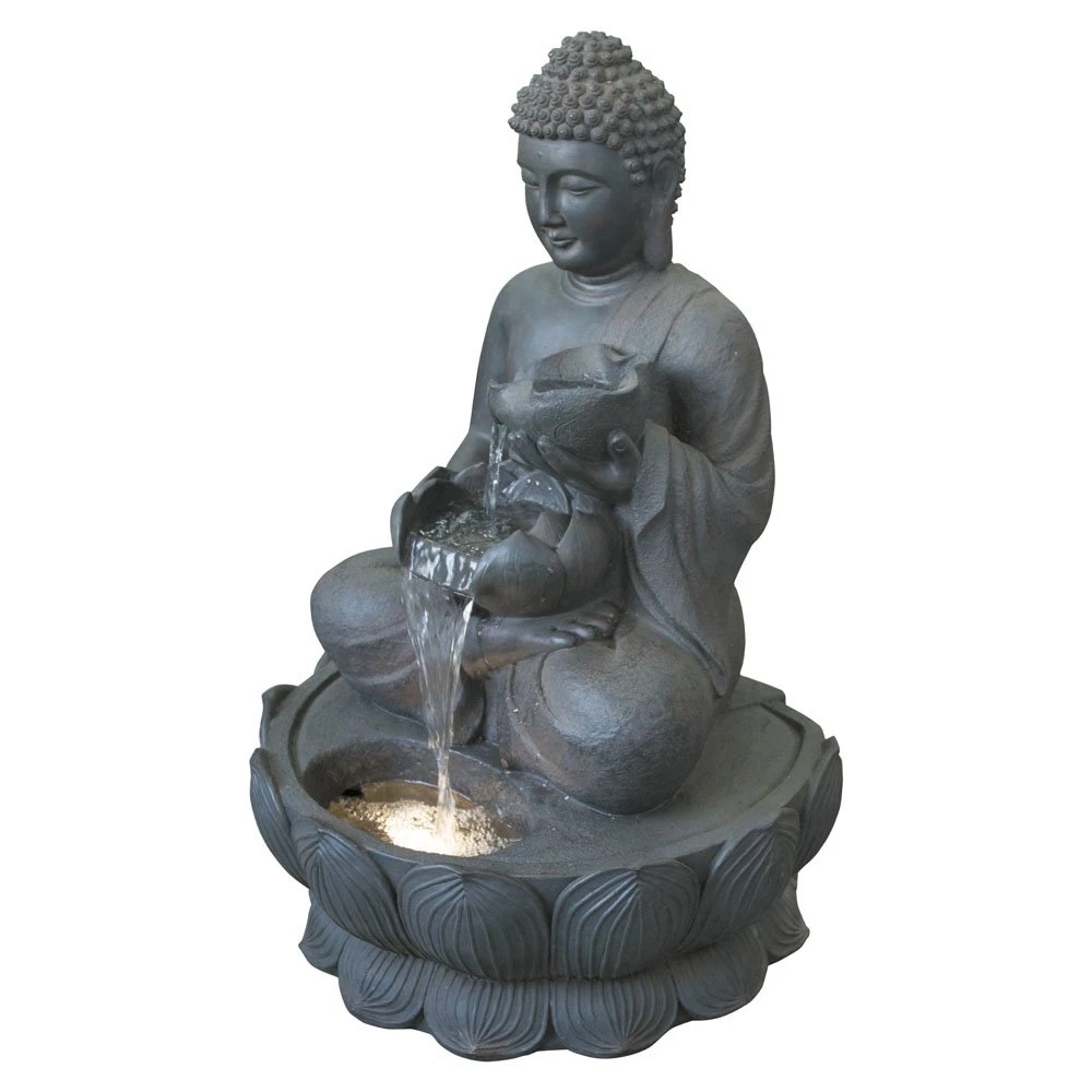 Waterornament Boedha - 55 X 43 X 80 Cm 3 Waterornament Boedha - 55 X 43 X 80 Cm