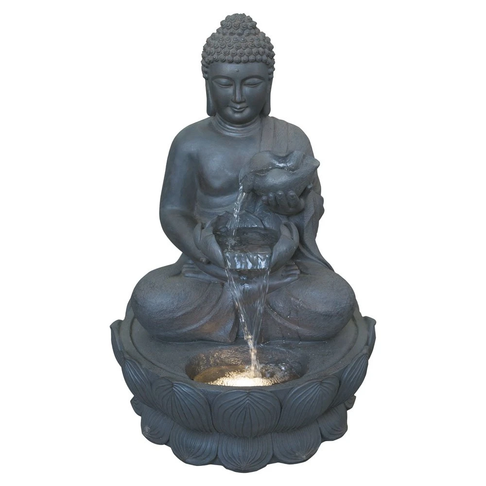 Waterornament Boedha - 55 X 43 X 80 Cm 4 Waterornament Boedha - 55 X 43 X 80 Cm - Afbeelding 2